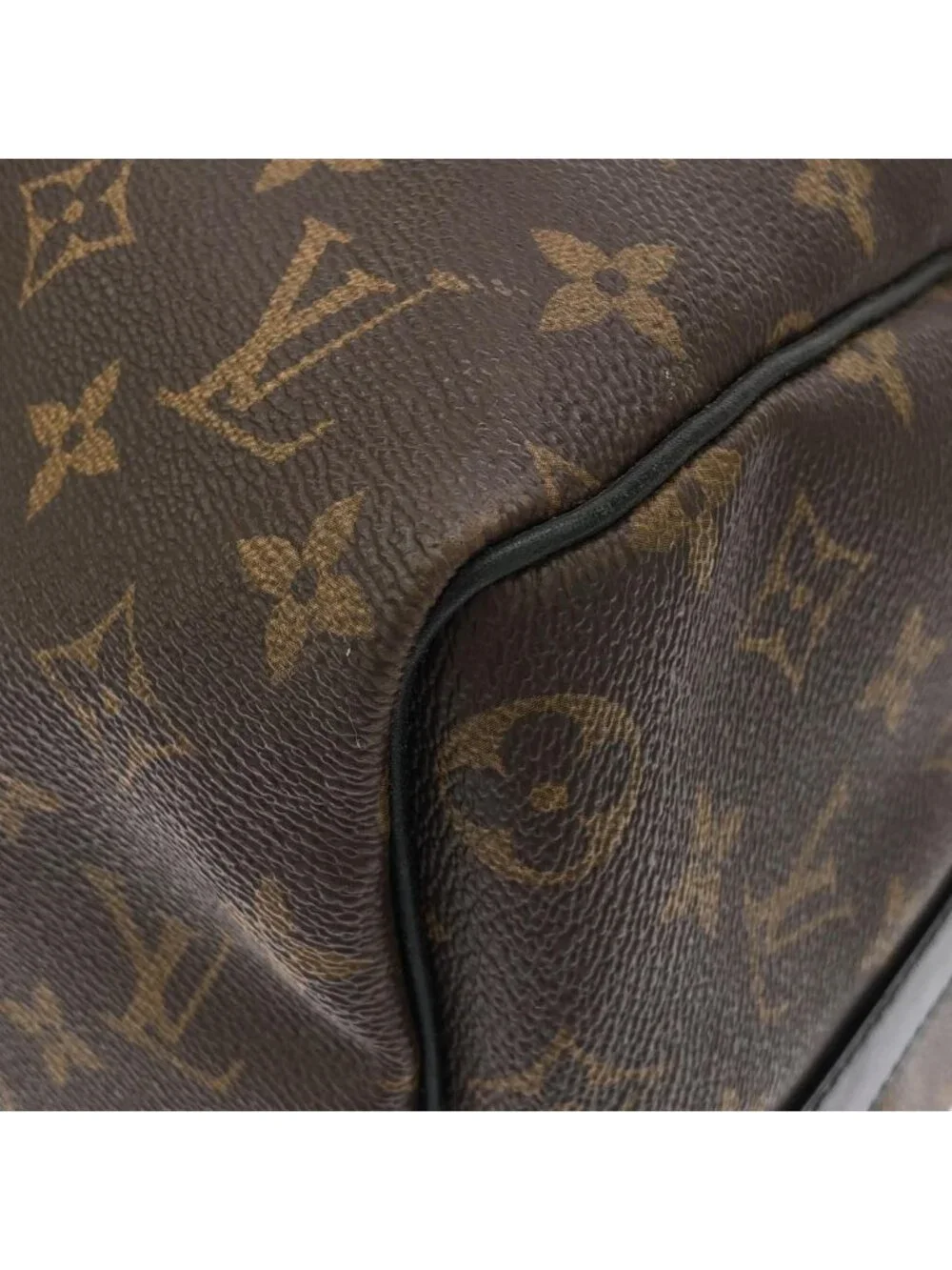 Louis Vuitton Monogram Macassar Keepall Bandouliere 45 Boston Bag